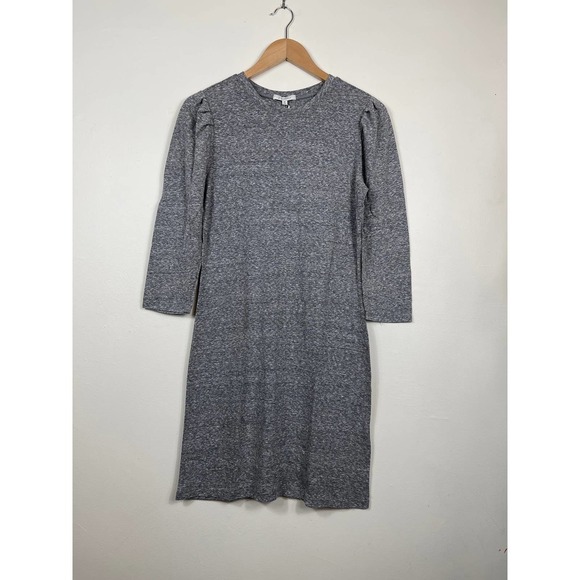 Z Supply Puff Sleeve Tri Blend Dress - Picture 2 of 8